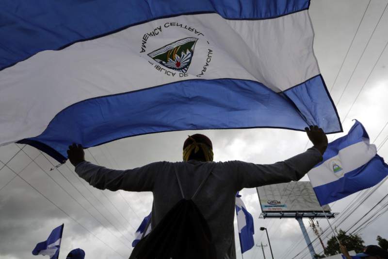 Protesta cívica en Nicaragua